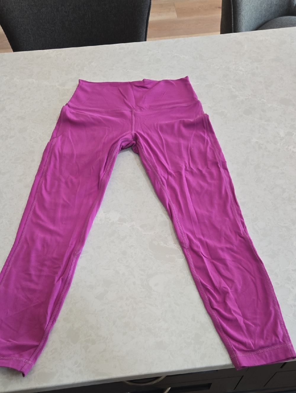 Lululemon 7/8 Leggings Size 8 Fuchsia